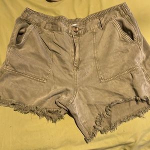 Aerie Khaki Shorts
